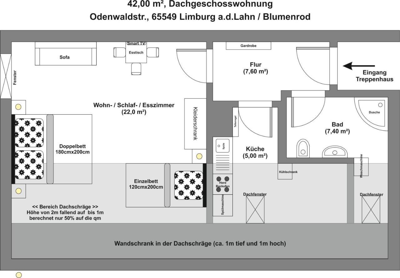 Oaseneck Apartman Limburg an der Lahn Kültér fotó